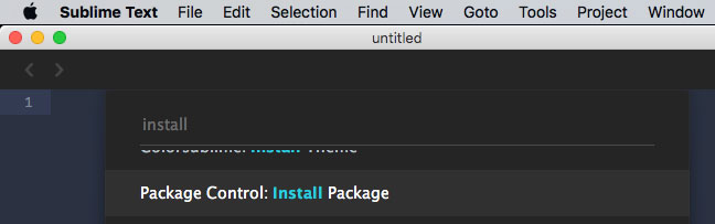 Sublime Text Package Manager Install 